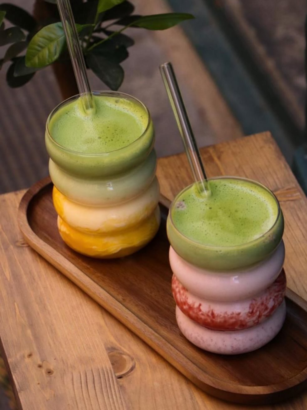 Matcha fruits de saison